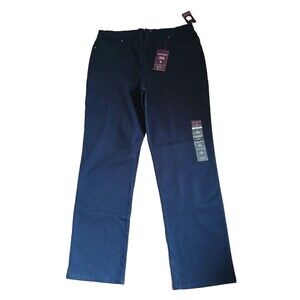 NWT Gloria Vanderbilt navy Amanda jeans size 18 average tapered leg classic rise